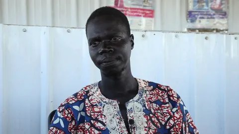 John Jimis, 28, från Malakal i Sydsudan