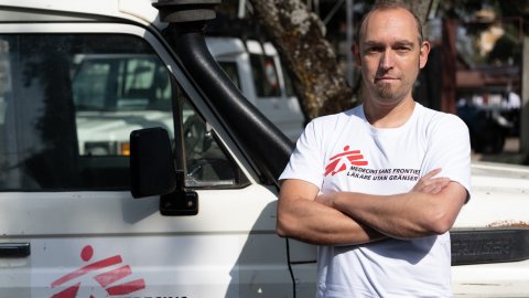 Generalsekreteraren för Läkare Utan Gränser Sverige Oliver Shulz