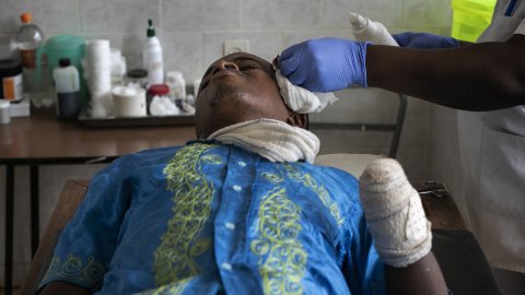 Felix och hans familj attackerades för tre veckor hemma i sin byn.