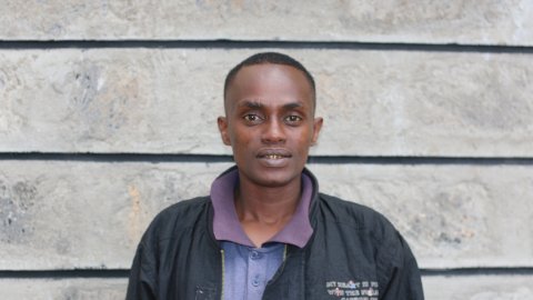 35-årige Peter Kariuki från Kiambu, Kenya.