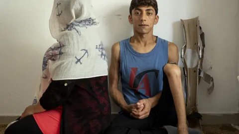 Soma Sediqi och hennes man kommer från Kabul och har två små barn.
