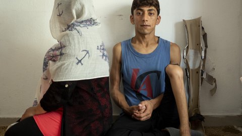 Soma Sediqi och hennes man kommer från Kabul och har två små barn.