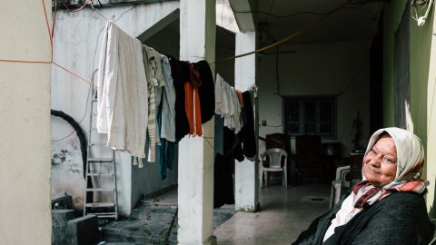 Fatima bor i Hermel, i norra Bekaadalen, Libanon.