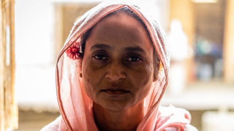 Bild på Zaw Rina från Pauktaw i Rakhine 