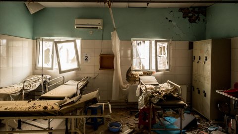 Söndrat sjukvårdsrum