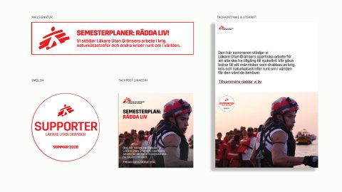 Samlingsbild över innehållet i sommarpaketet 2026