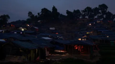 Bosättningen Unchiparang i Bangladesh. 