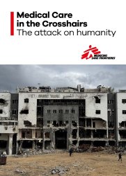 Rapportomslag: Bombat sjukhus