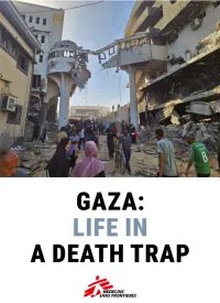 Omslag till rapporten Gaza-Life in a death trap