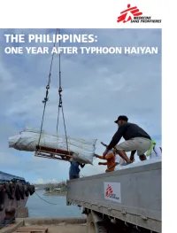 Ett år efter Haiyan