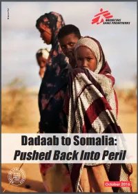 Dadaab to Somalia: Pushed back into peril