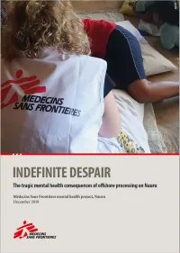Nauru – Indefinite Despair