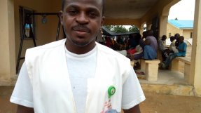 Shaibu Godfrey, ledare för sjukskötersketeam – Pulka, Nigeria