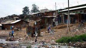 Slumområde i nairobi