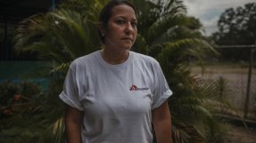 Joyce Hernandez, som arbetar med hälsofrämjande insatser i Venezuela.