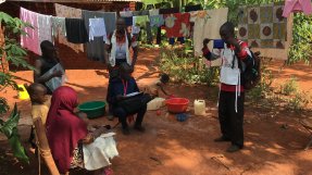 Barthelemy i Nduta-lägret