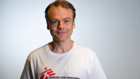 Kirurgen Peter Moberger, ny ordförande för Läkare Utan Gränser i Sverige.