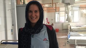 afghanistan-heather-webb.jpg Gynekologen Heather Gottlieb i Afghanistan.