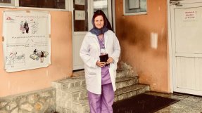 <p>Mimansa Madheden äntligen på plats i Afghanistan.</p>
Mimansa Madheden äntligen på plats i Afghanistan.