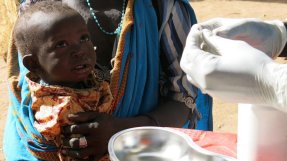 I en vaccinationskampanj i Pour Akon-lägret i Sydsudan har 533 barn vaccinerats mot mässling.