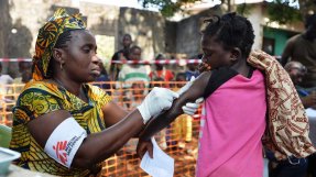 Närmare 400 000 barn mellan nio månader och tio år vaccineras mot mässling i Guinea