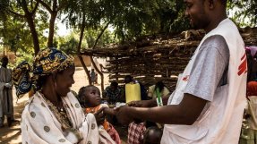 Läkare Utan Gränser arbetar i Niger för att förebygga malaria. FOTO: Juan Carlos Tomas