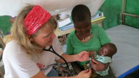 Vår läkare Susanna Ericsson arbetar i Katanga-provinsen.