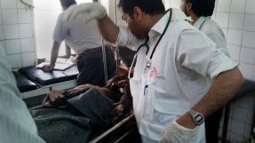 Våra team stöttar sjukhuset i Harad. Foto: MSF