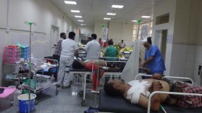 Vår akutavdelning för kirurgi på sjukhuset i Aden, Jemen.