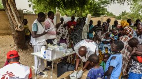 Mobil klinik i ett flyktingläger i Diffa, Niger. FOTO: Läkare utan gränser