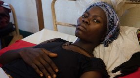 <p>Christelle på Batangafo-sjukhus i Centralafrikanska republiken. </p>
Christelle på Batangafo-sjukhus i Centralafrikanska republiken.