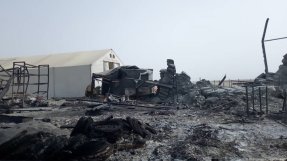 Rann i nordöstra Nigeria efter en våldsam attack mot staden den 14 januari.