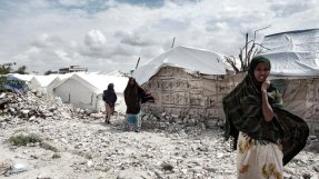 Hodan-distriktet i Mogadishu är hårt drabbat av våld och förstörelse.