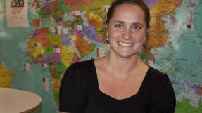 Sofia har nyss kommit hem efter ett uppdrag som logistiker och HR-samordnare i Kongo-Kinshasa.
