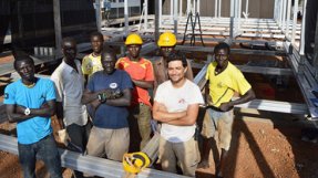 sydsudan-doro-sjukhus-carlos-team-webb.jpg Teamet i Doro, Sydsudan.
