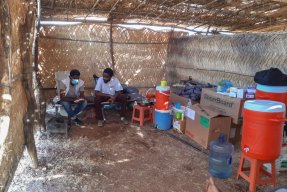 Um Rakuba-lägret i Sudan där Läkare Utan Gränser hjälper människor som flytt från konflikten i Tigray-regionen, Etiopien.
