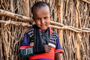 Fyra år gamla Abdirahman Ali Diyat, som bor i flyktinglägret Dadaab i Kenya, diagnostiserades med diabetes när han var nio månader gammal.