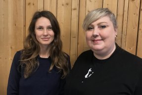 Tove Tikkanen Jönn och Mia Hejdenberg, medicinsk humanitär rådgivare på Läkare Utan Gränser