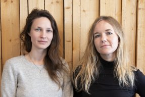 Tove Tikkanen, som arbetar på Läkare Utan Gränsers kontor i Stockholm och sjuksköterskan Anna Blideman.