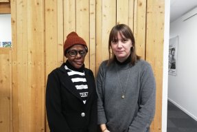 Mulikat Okanlawon och Catinka Agneskog.