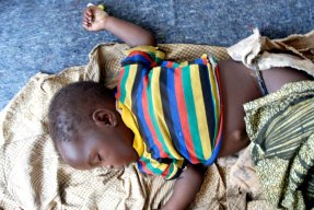 Malaria är dödligt för små barn som behöver vård av hög kvalitet. 