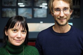 Catinka Agneskog och Mårten Larsson