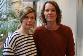 Sonja Leister och Linn Fränngård