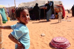 49 500 flyktingar från norra Mali har levt i Mbera-flyktinglägret i öknen i Mauretanien i tre år. FOTO: Avril Benoit/MSF