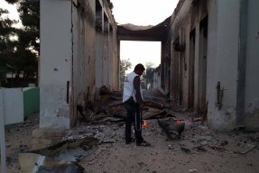 Den 3 oktober bombades vårt traumasjukhus i Kunduz, norra Afghanistan. 42 personer dödades.