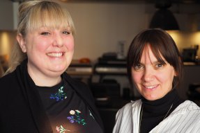 Mia Hejdenberg och Catinka Agneskog