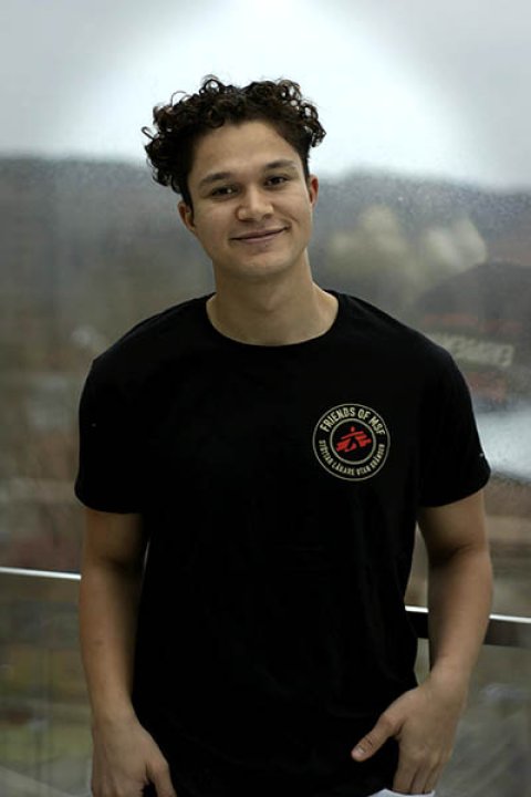 Porträttbild på Erik FoMSF i Göteborg