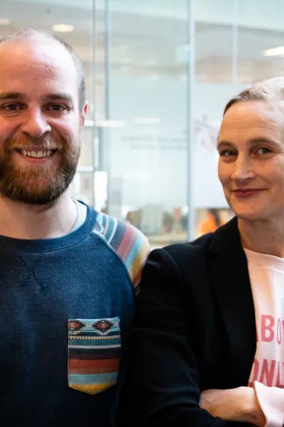 Anna Sjöblom och Björn Udd
