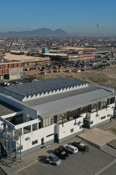 Behandlingscentret för covid-19-patienter i Khayelitsha