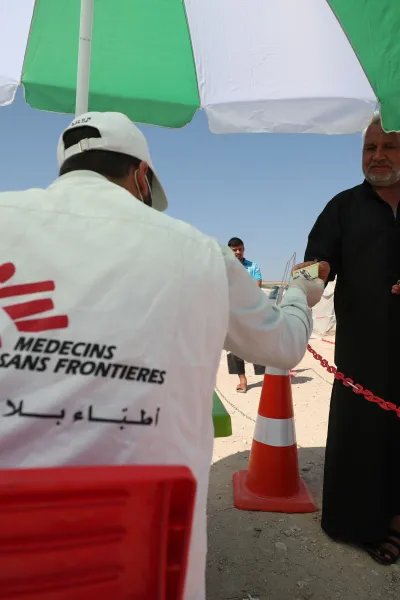 Sedan april 2020 har vi delat ut mer än 63 000 hygienpaket till fler än 26 000 familjer i flera läger i Idlib- och norra Aleppo-distrikten, Syrien.